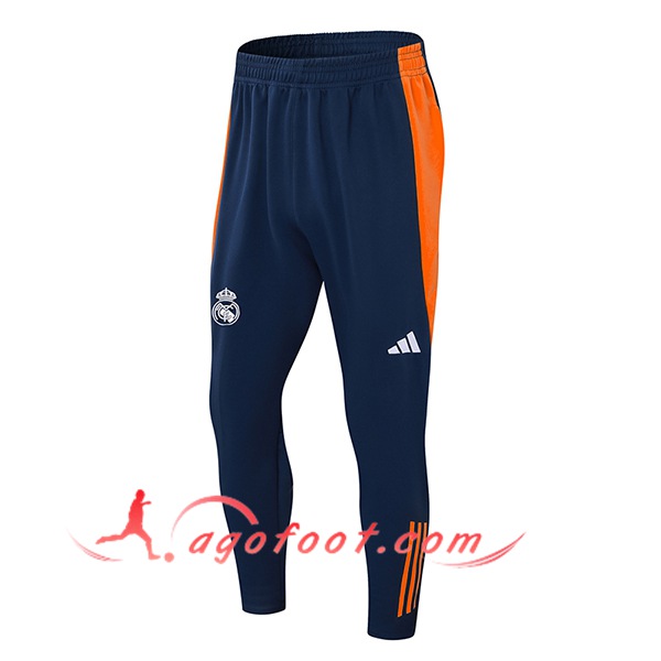 Pantalon Foot Real Madrid Bleu/Orange 2024/2025 -02