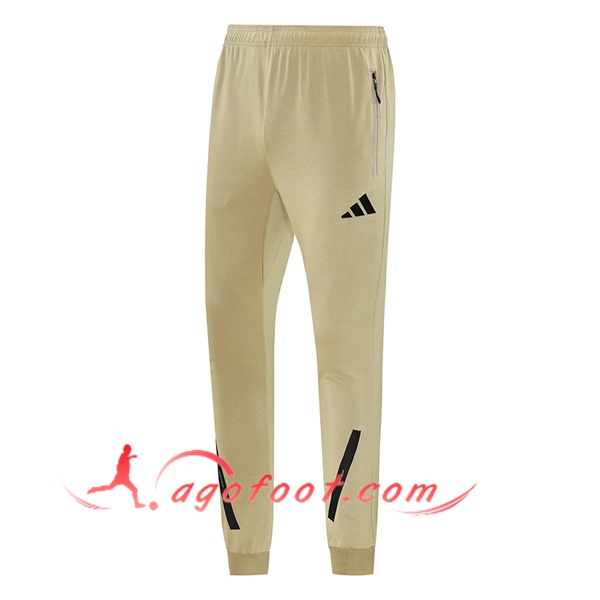 Pantalon Foot Adidas Jaune/Noir 2024/2025