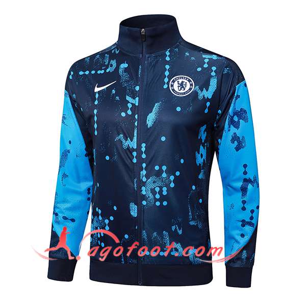 Veste Foot FC Chelsea Bleu Foncé 2024/2025