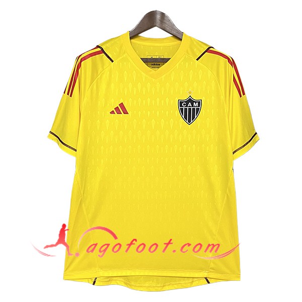 Maillot de Foot Atletico Mineiro Gardien De But Jaune 2024/2025