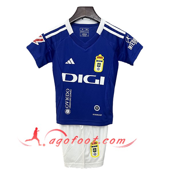 Maillot de Foot Real Oviedo Enfant Domicile 2024/2025