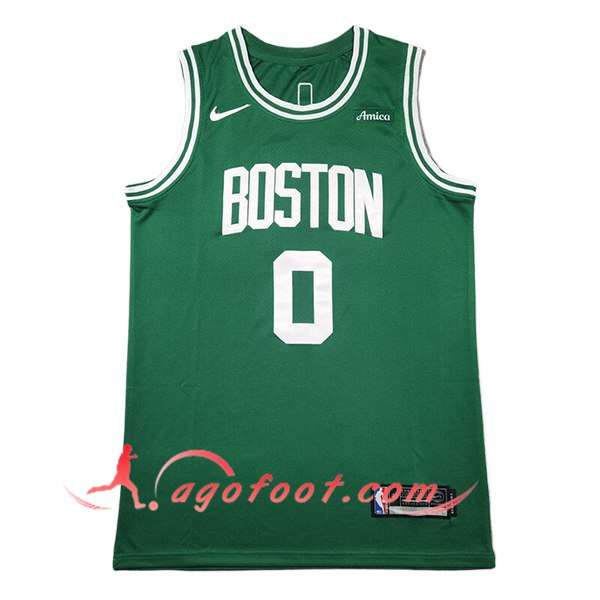 Maillot Boston Celtics (TATUM #0) 2024/25 Vert