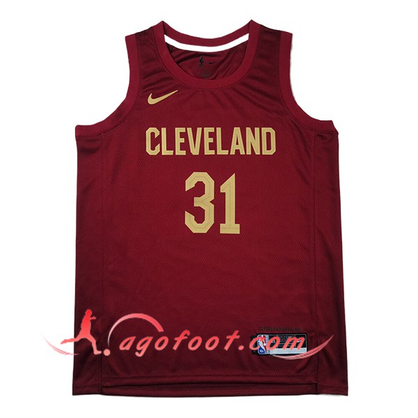 Maillot Cleveland Cavaliers (ALLEN #31) 2024/25 Rouge/Jaune