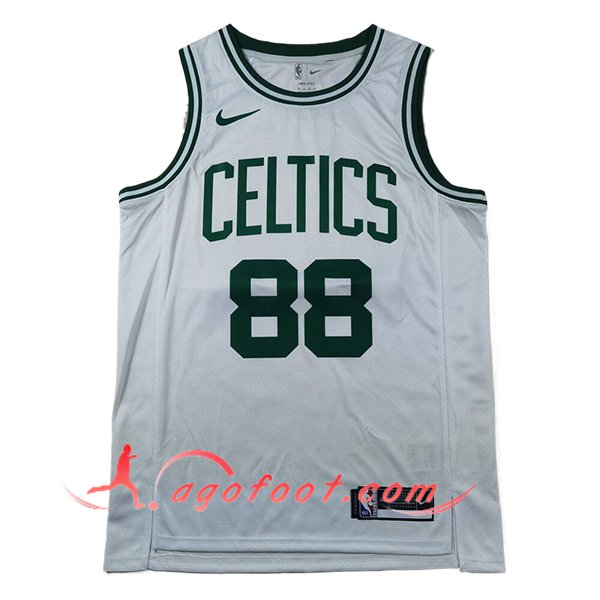 Maillot Boston Celtics (QUETA #88) 2024/25 Blanc/Vert