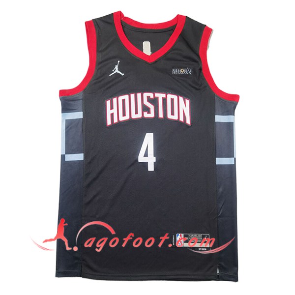Maillot Houston Rockets (GREEN #4) 2024/25 Noir