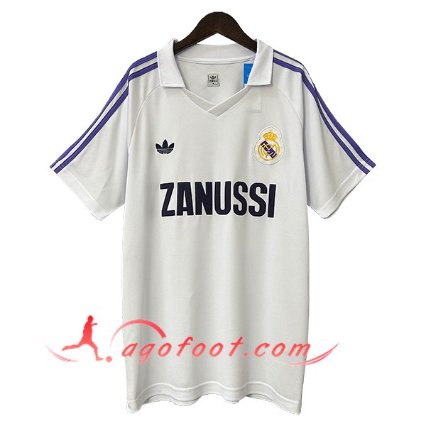Maillot de Foot Real Madrid Retro Domicile 1984/1985
