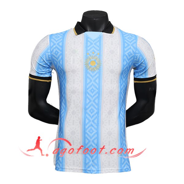 Maillot Equipe Foot Argentine Special Edition Bleu 2024/2025