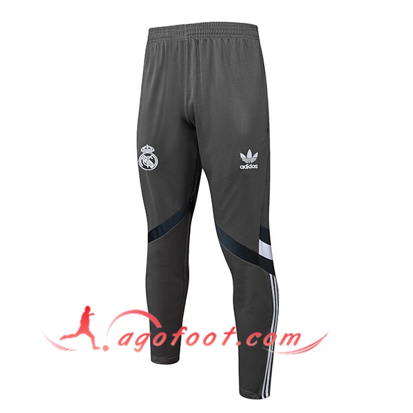 Pantalon Foot Real Madrid Gris 2024/2025 -03