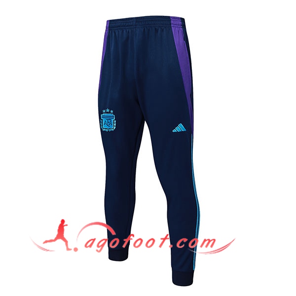 Pantalon Foot Argentine Bleu/Pourpre 2024/2025 -02