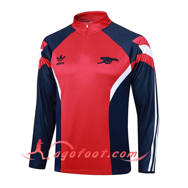 Sweatshirt Training Arsenal Rouge/Bleu/Blanc 2024/2025