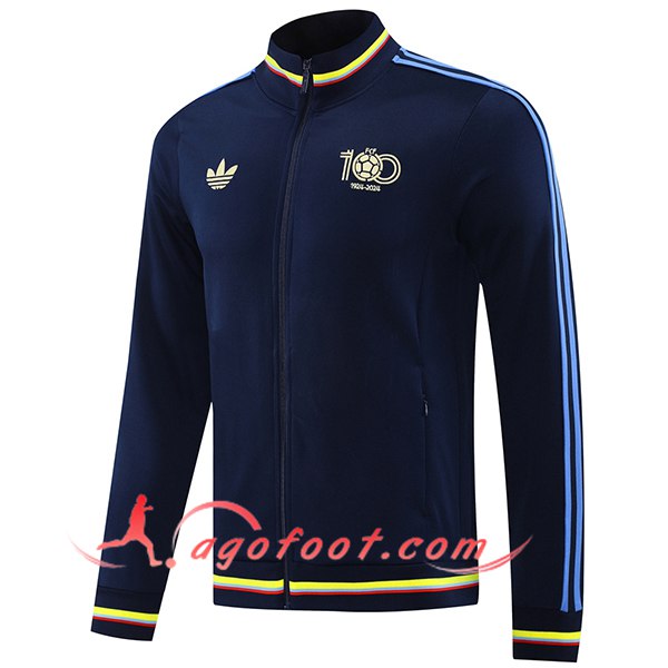 Veste Foot Colombie Bleu Marine 2024/2025