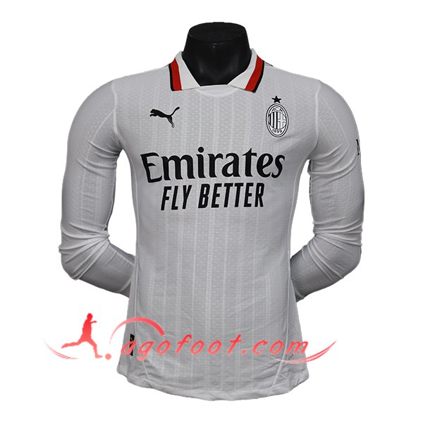 Maillot de Foot Milan AC Manches Longues Exterieur 2024/2025