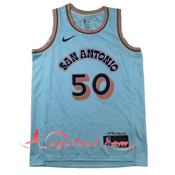 Maillot San Antonio Spurs (ROBINSON #50) 2025/26 Bleu/Orange