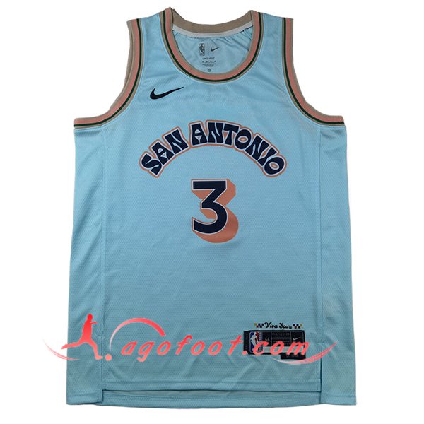 Maillot San Antonio Spurs (PAUL #3) 2025/26 Bleu/Orange