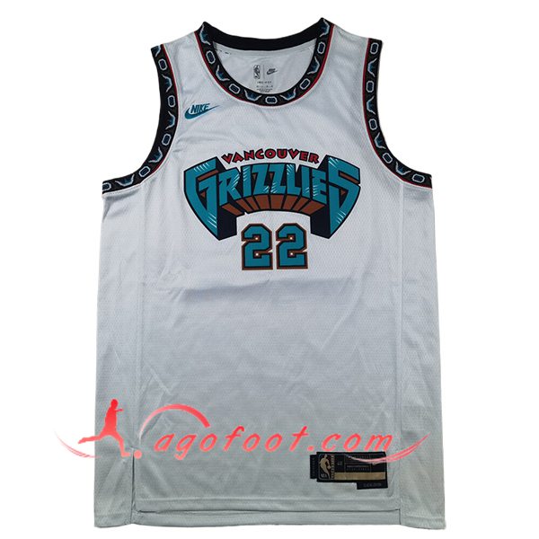 Maillot Memphis Grizzlies (BANE #22) 2025/26 Blanc/Vert