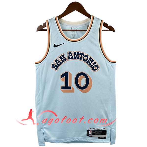 Maillot San Antonio Spurs (SOCHAN #10) 2025/26 Bleu/Orange