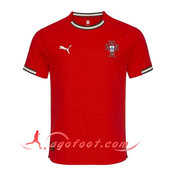 Nouveau Maillot Equipe Foot Portugal Domicile 2025/2026