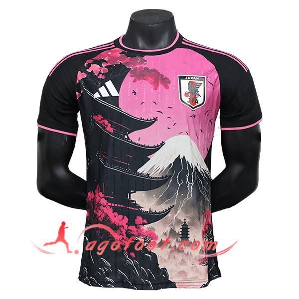 Maillot Equipe Foot Japon Special Edition Rose/Noir 2024/2025