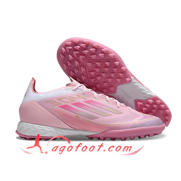 Adidas Chaussures de Foot F50 PRO TF Rose