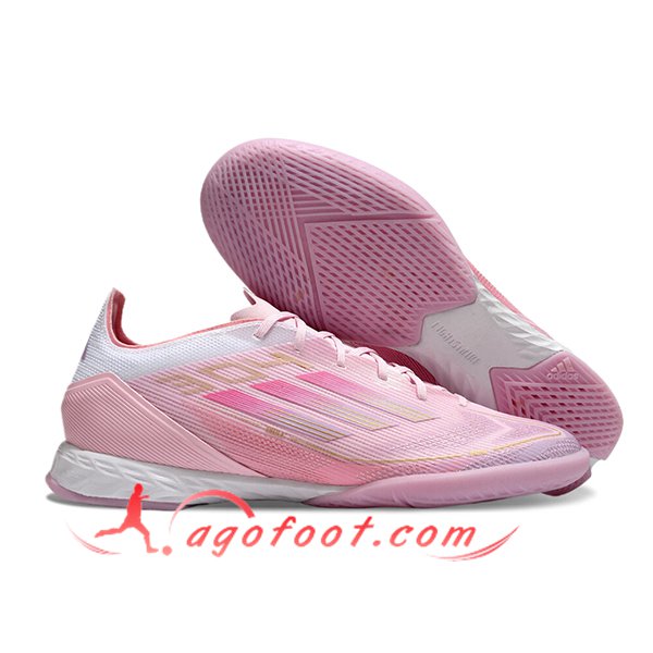 Adidas Chaussures de Foot F50 PRO IC Rose