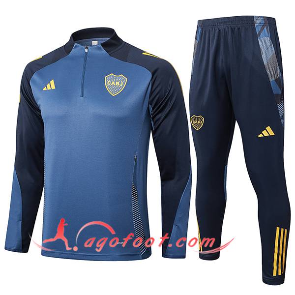 Ensemble Survetement de Foot Boca Juniors Bleu/Jaune 2025/2026