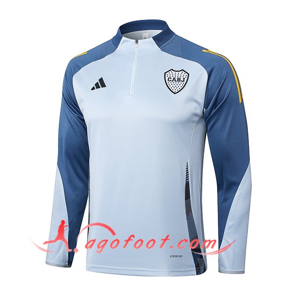 Sweatshirt Training Boca Juniors Gris/Bleu/Jaune 2025/2026