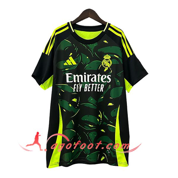 Maillot de Foot Real Madrid Special Edition Vert/Noir 2024/2025