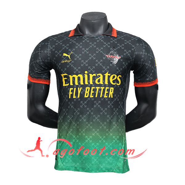 Maillot de Foot Milan AC Special Edition Noir/Vert 2024/2025