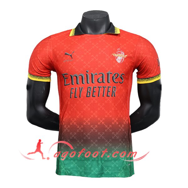 Maillot de Foot Milan AC Special Edition Rouge/Vert 2024/2025