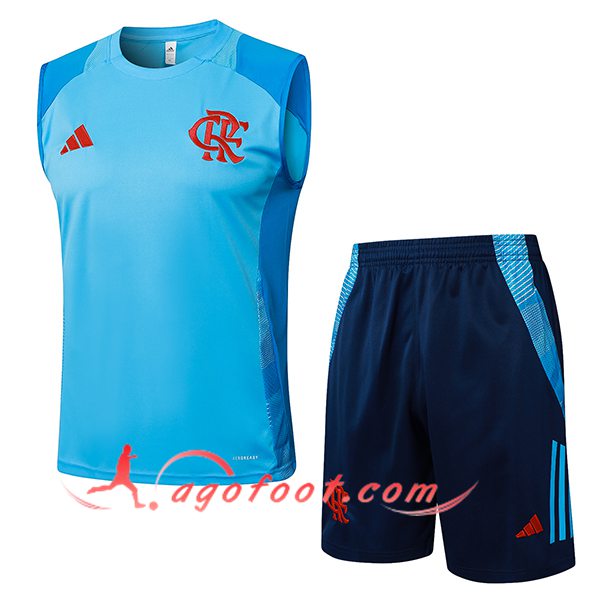 Ensemble Training Debardeur Flamengo Bleu 2025/2026