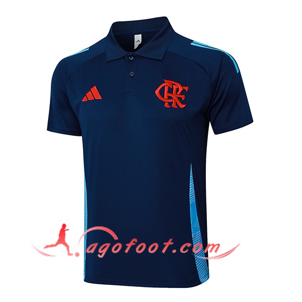 Polo Foot Flamengo Bleu Foncé 2025/2026