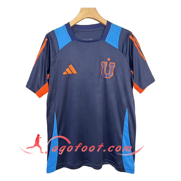 Training T-Shirts Universidad De Chile Bleu/Orange 2025/2026