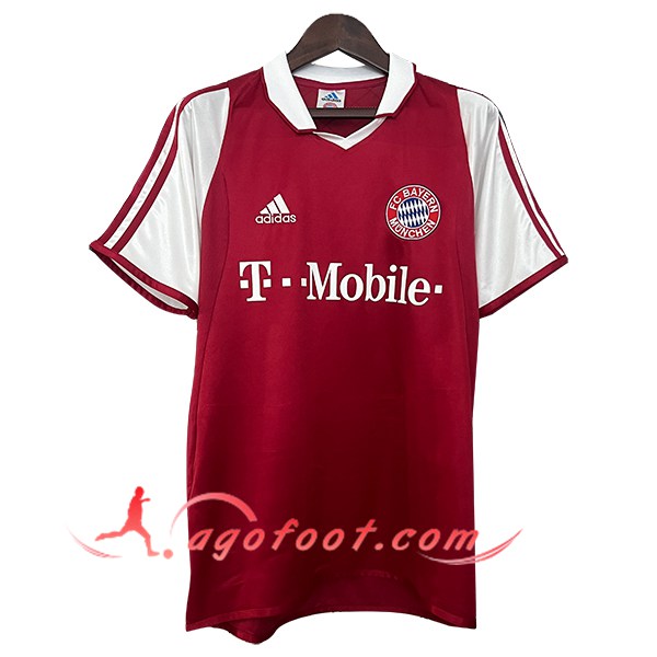 Maillot de Foot Bayern Munich Retro Domicile 2003/2004