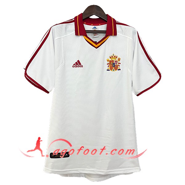 Maillot de Foot Espagne Retro Exterieur 2000
