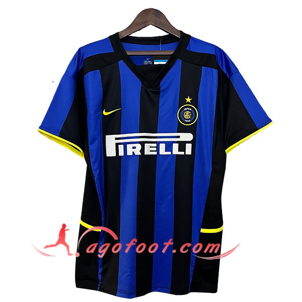 Maillot de Foot Inter Milan Retro Domicile 2002/2003