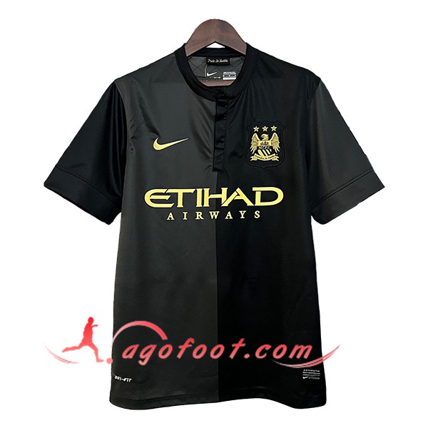 Maillot de Foot Manchester City Retro Exterieur 2013/2014