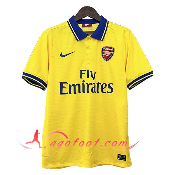 Maillot de Foot Arsenal Retro Exterieur 2013/2014