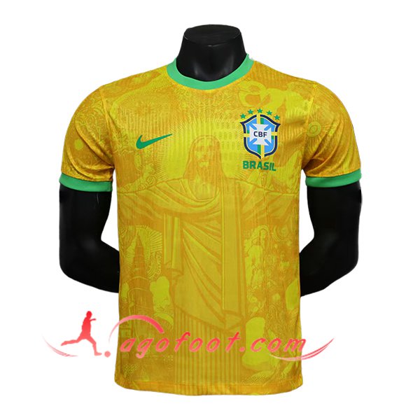 Maillot Equipe Foot Bresil Special Edition Jaune 2024/2025