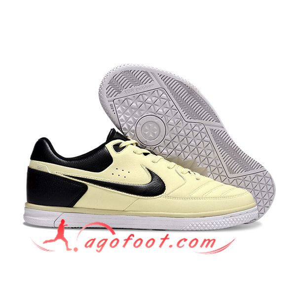 Nike Chaussures de Foot Gato IC Jaune/Noir