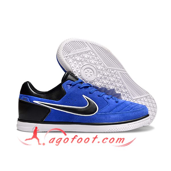 Nike Chaussures de Foot Gato IC Bleu/Noir