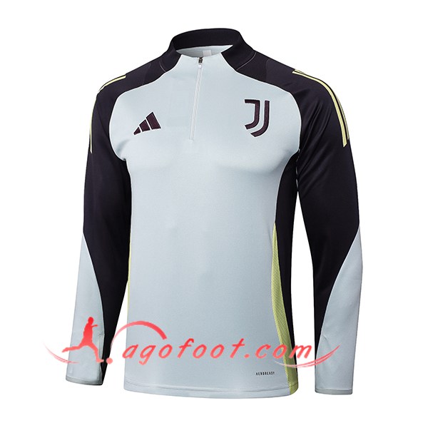 Sweatshirt Training Juventus Gris/Noir/Jaune 2025/2026