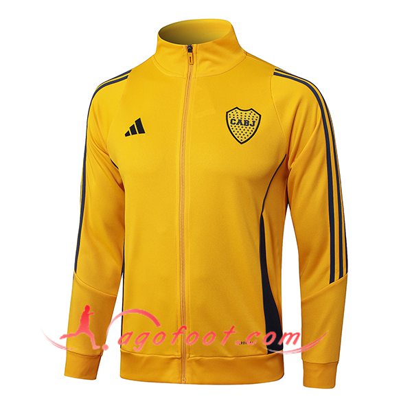 Veste Foot Boca Juniors Jaune/Noir 2025/2026