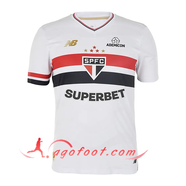 Nouveau Maillot de Foot Sao Paulo FC Domicile 2025/2026