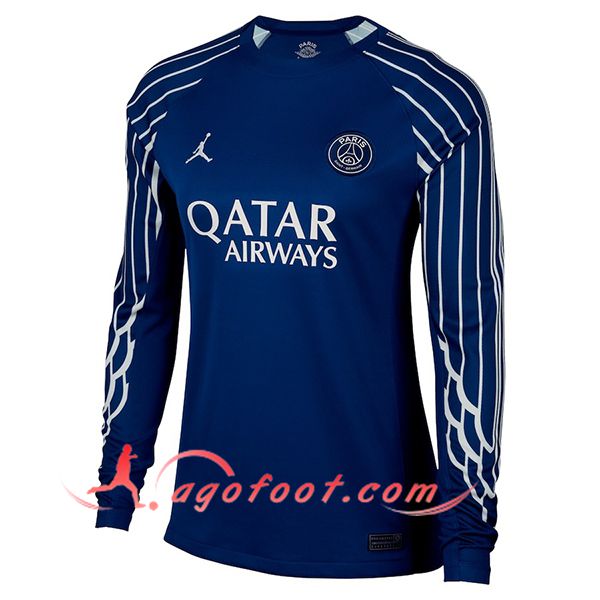 Nouveau Maillot de Foot PSG Femme Manches Longues Fourth 2024/2025