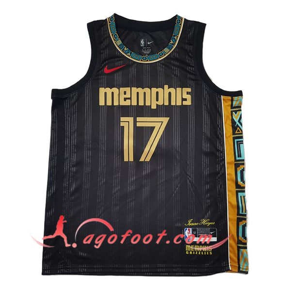 Maillot Memphis Grizzlies (KAWAMURA #17) 2025/26 Beige/Orange/Noir