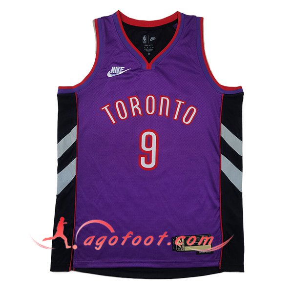 Maillot Toronto Raptors (BARRETT #9) 2025/26 Pourpre/Noir