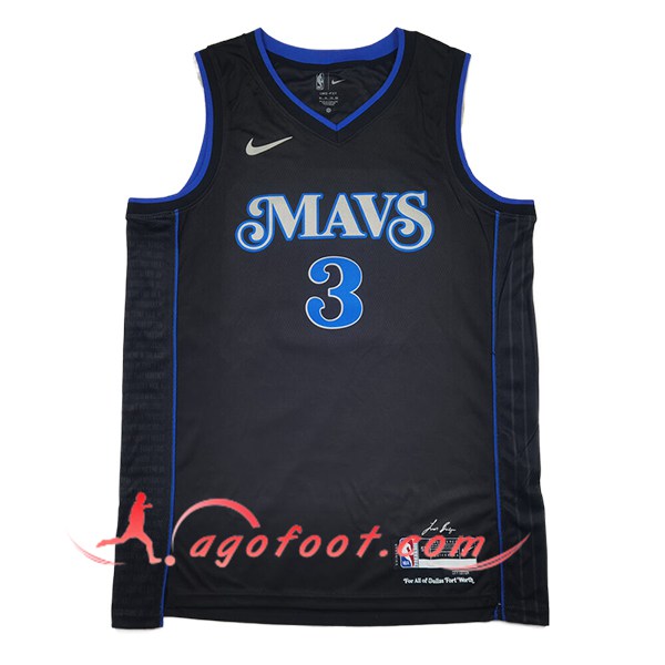 Maillot Dallas Mavericks (DAVIS #3) 2025/26 Bleu/Noir
