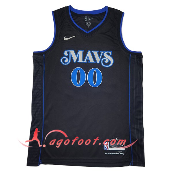 Maillot Dallas Mavericks (CHRISTIE #00) 2025/26 Bleu/Noir