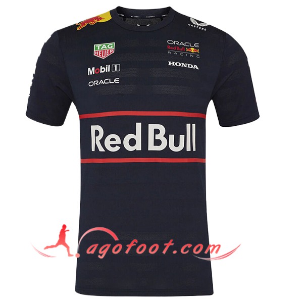T-Shirt RedBull Racing F1 Team Noir 2025