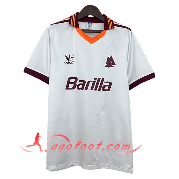 Maillot de Foot AS Rome Retro Exterieur 1992/1994